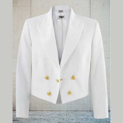 Men white wool dinner - white,