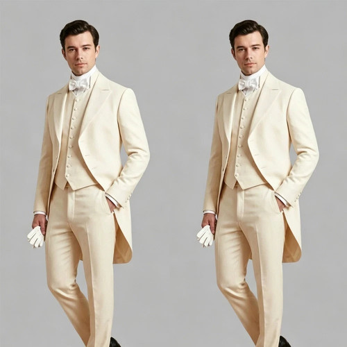 British ivory men - ivory, suit