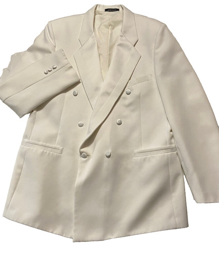 Vtg perry ellis off - ellis, white